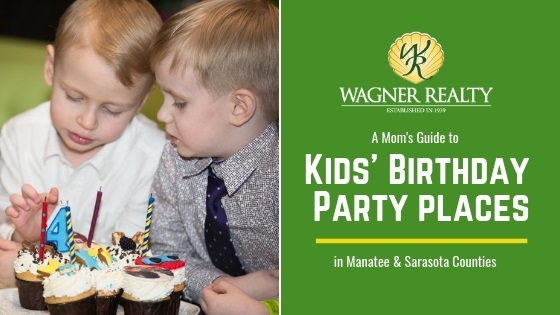 Sarasota Manatee Birthday Party Places for Kids